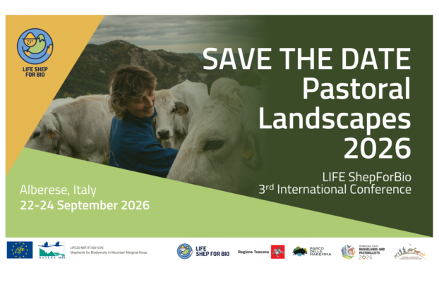 Terza conferenza internazionale LIFE ShepForBio ad Alberese: Paesaggi pastorali 2026