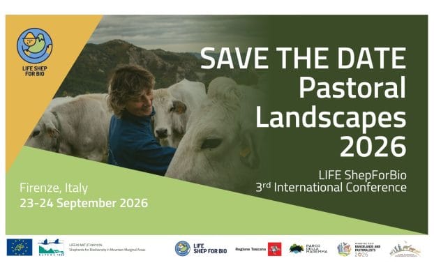 Terza conferenza internazionale LIFE ShepForBio: Paesaggi pastorali 2026. Ecco a voi il programma
