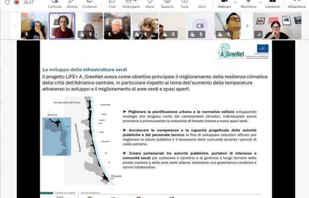 Networking tra LIFE terrAmare e LIFe A_GreeNet per aree costiere più resilienti al cambiamento climatico